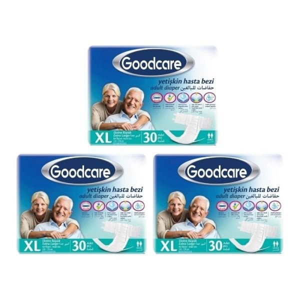 حفاضات جود كير للكبار بحزام خصر، عبوة من 30 قطعة، مقاس XL
