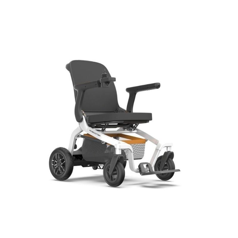 كرسي متحرك كهربائي سكوبا E40S-20B روبوتر أبيض
