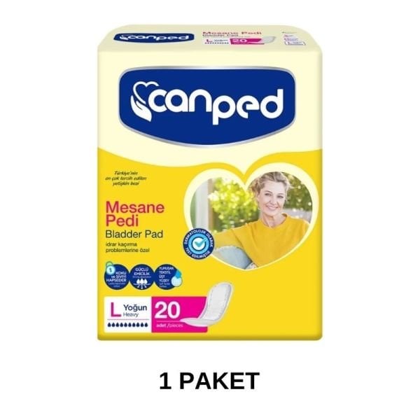 Canped Bladder Pad Intensive L 1 Pack of 20 Pieces