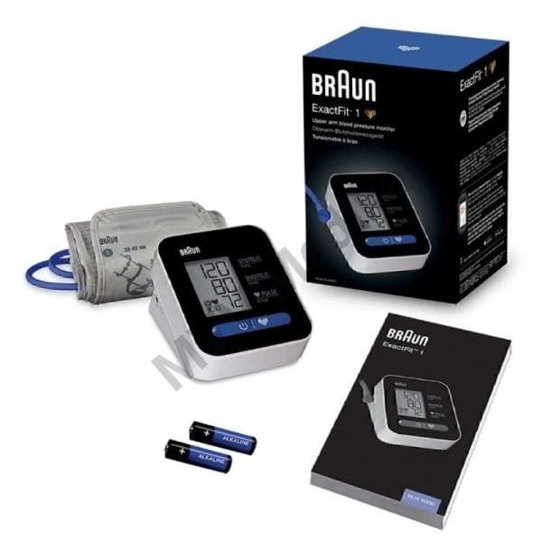 جهاز قياس ضغط الدم الرقمي Braun ExactFit 1 BUA5000 للذراع العلوي