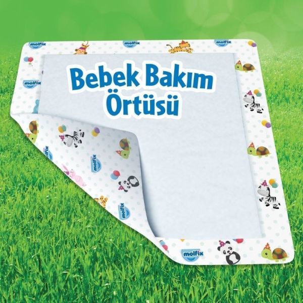 Molfix Bebek Bakım Örtüsü 60x60 cm 40 Adet 4 Paket