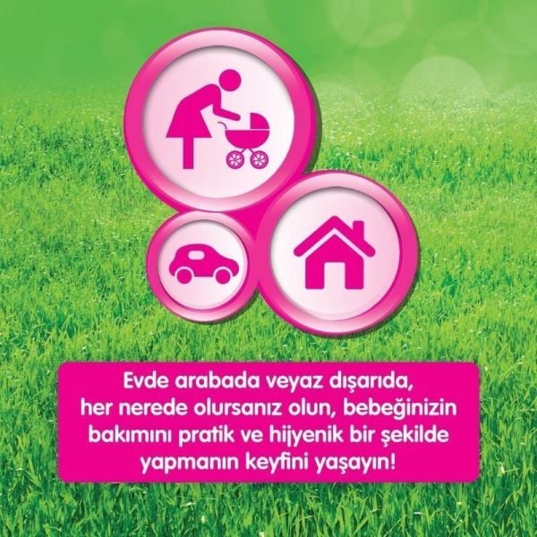 Molfix Bebek Bakım Örtüsü 60x60 cm 40 Adet 4 Paket