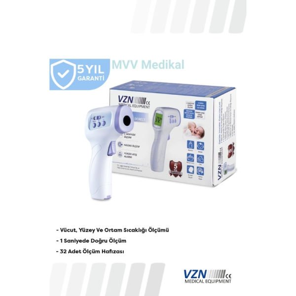 VZN F103 ميزان الحرارة الرقمي عن بعد غير المتصل